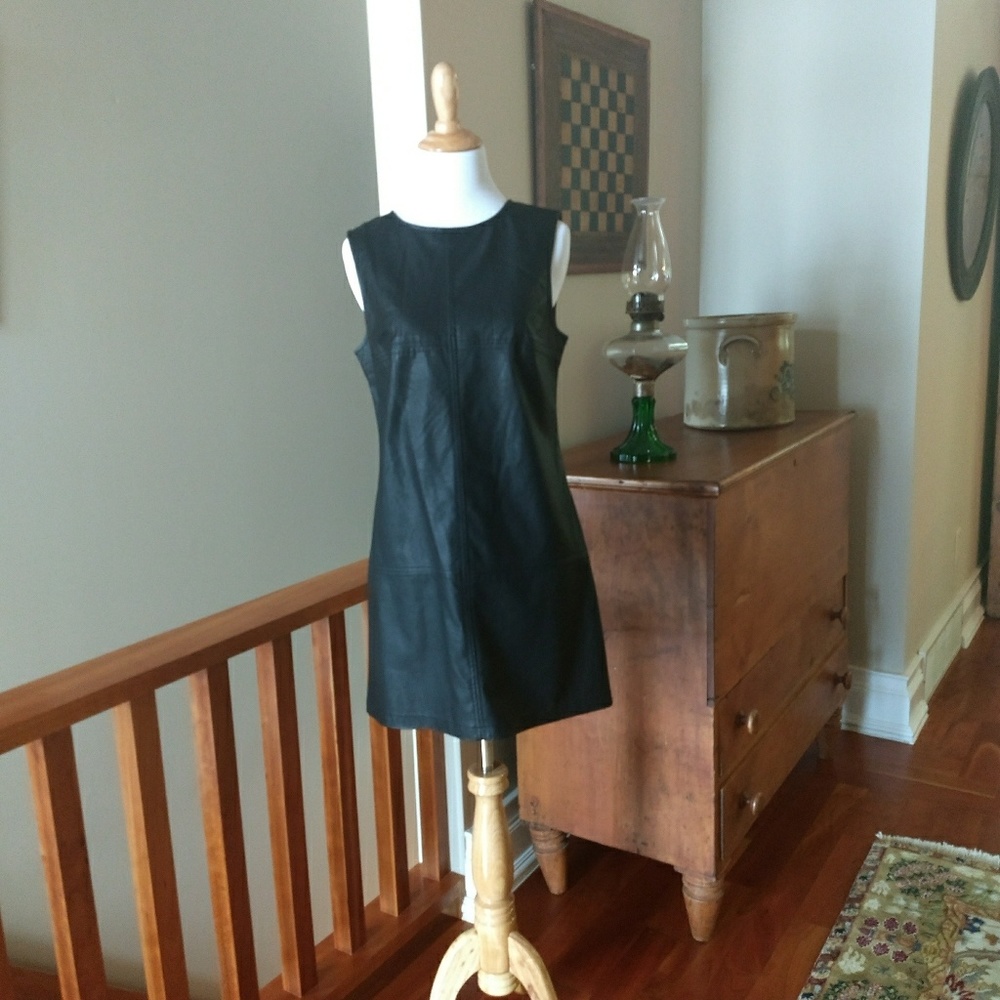 BB Dakota Faux Leather Dress